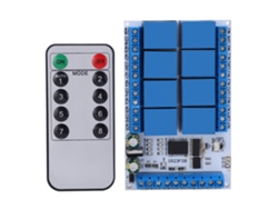 Mando A Distancia Infrarrojo De 8 Canales Con Relé Multifuncional, 12 V