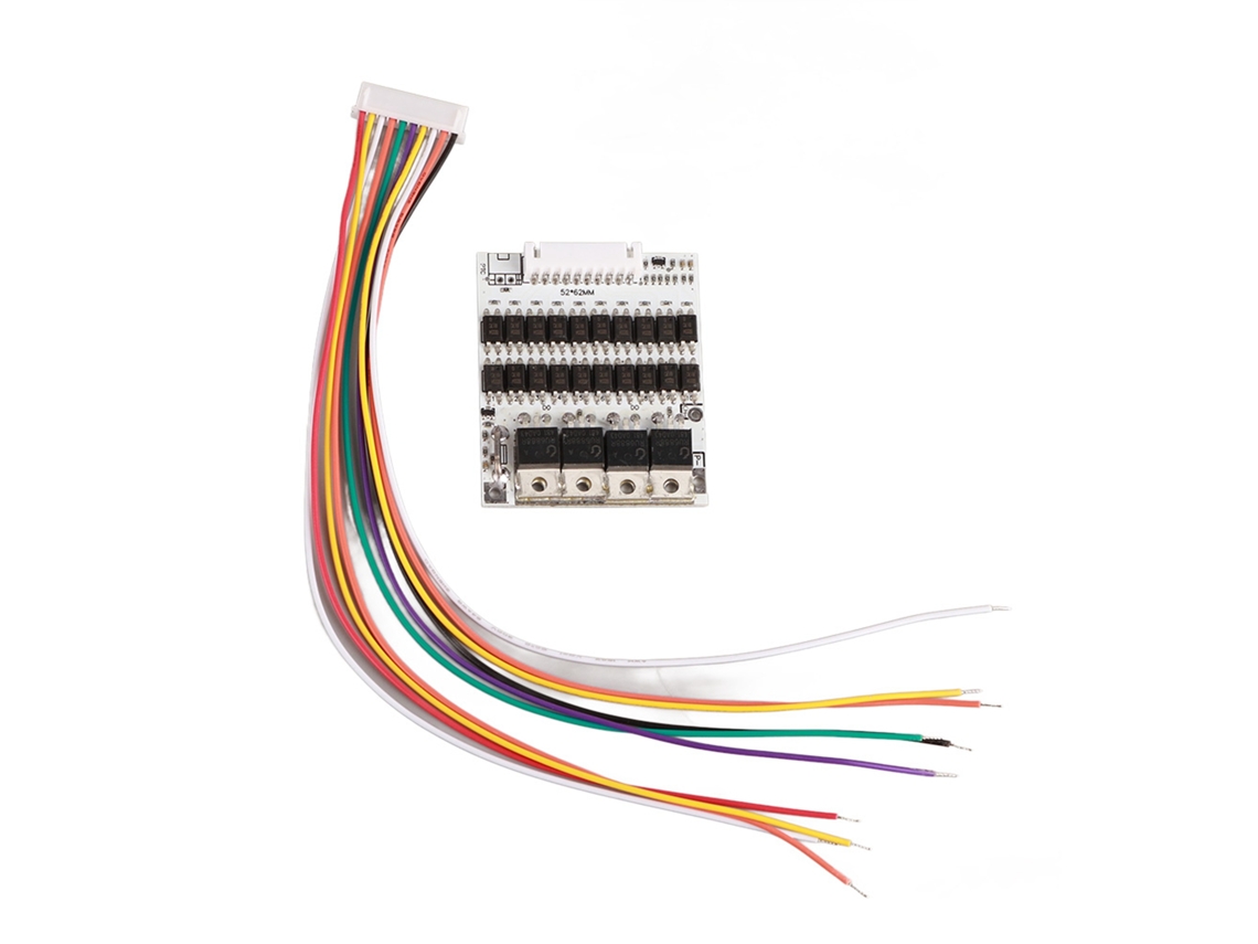 Placa De Protección Bms Para Baterías Li Ion 10s 36v 40a Con Balance Para Baterías De Ácido Cobalto Ternario