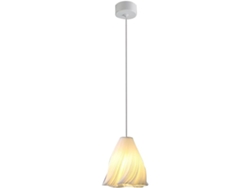 Lámpara de araña de PVC para sala de estar con cúpula de forma especial, ideal para dormitorio, cocina e isla D Gokoco