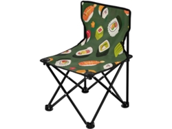 Silla Plegable De Camping Con Resistente Duradera Portátil Fácil Instalar