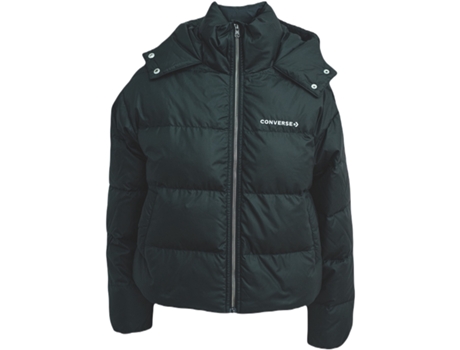 Chaqueta de Mujer CONVERSE Down Negro (shoes//eu/S)
