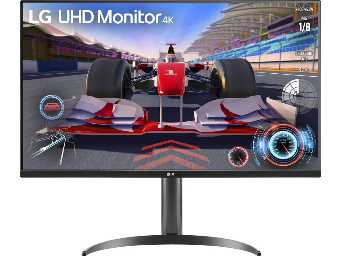 Monitor LG 32UR550K B de 31,5" 4K UHD 60 Hz VA HDR10 de altura, con altavoces USB C incluidos.