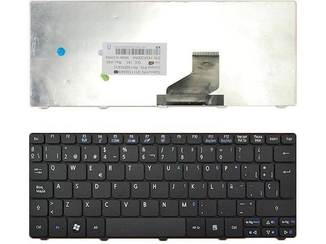 Teclado Portátil Acer 9Z.N3K82.10S Pk130Au3017 Nsk-As10S