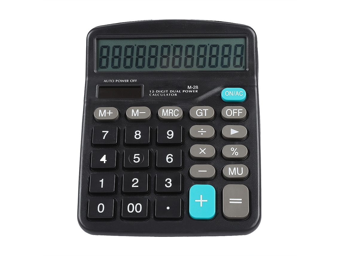 Calculadora Científica Solar De Doble Alimentación Con Datos De 12 Bits Y Pantalla Grande Para Oficina
