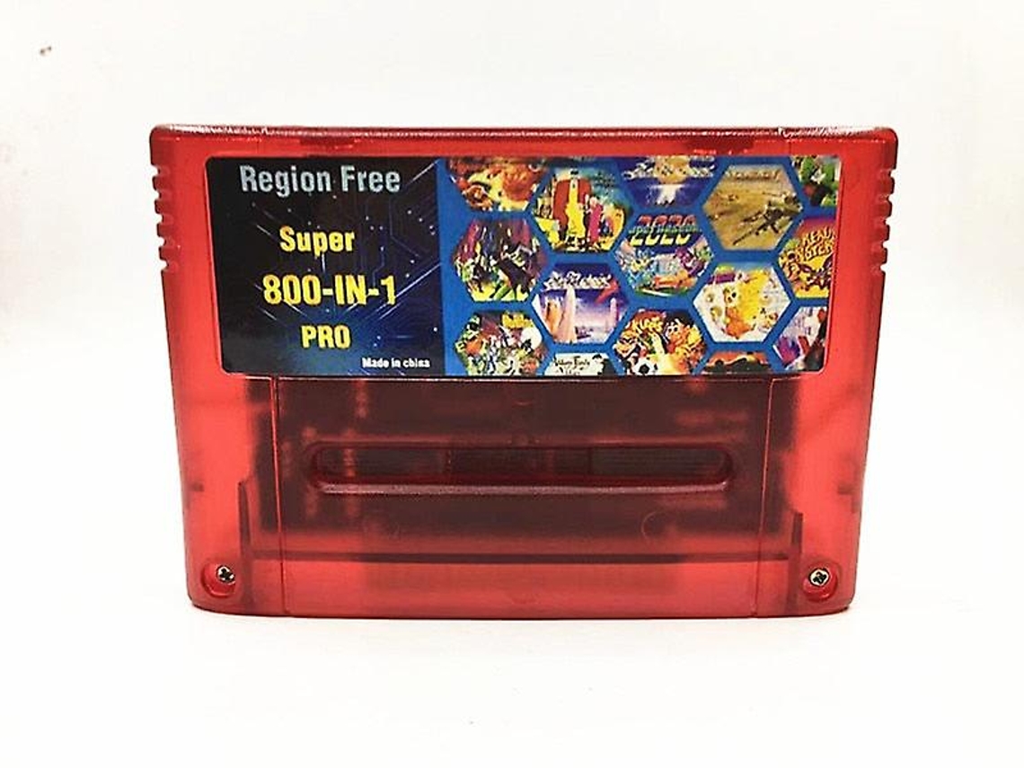 Super Diy Retro 800 En 1 Cartucho De Videojuego Profesional Para Tarjeta De Consola De Juegos De 16 Bits Versión China