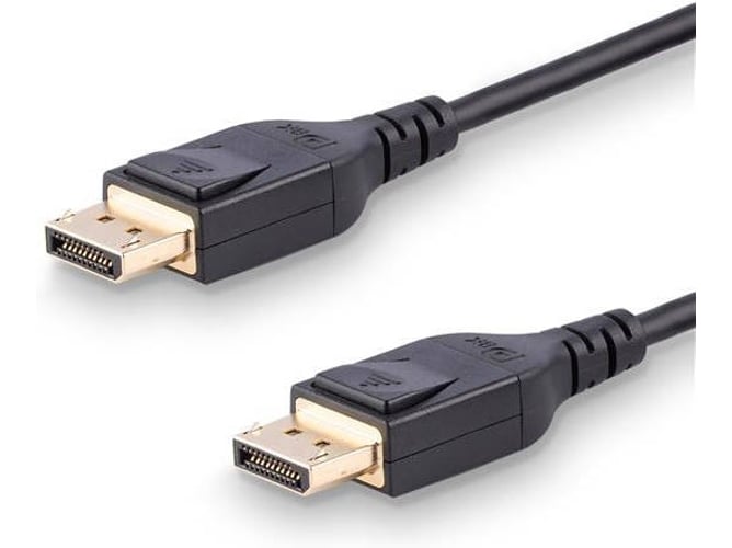 Cable de Datos STARTECH (DisplayPort - DisplayPort - 2 m - Negro)