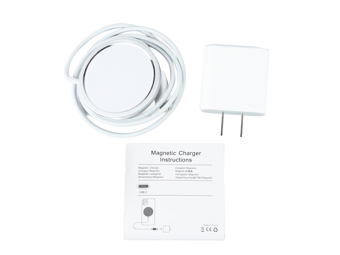 Cargador Inalámbrico (carga Rápida De 20w, Magnético De 15w) Para Iphone12