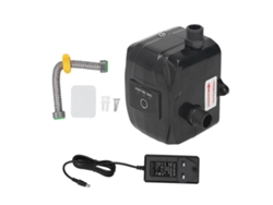 Bomba de refuerzo de presión de agua automática de 100 W y 24 V, silenciosa, ideal para el baño y el jardín.