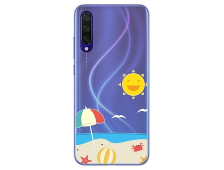 Carcasa Xiaomi Mi 9 Lite TUMUNDOSMARTPHONE Dibujos Transparente Multicolor
