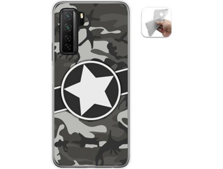 Carcasa Huawei P40 Lite 5G TUMUNDOSMARTPHONE Camuflaje 02 Multicolor