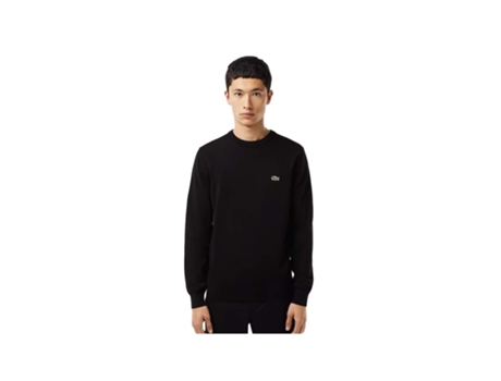 Camiseta de Hombre LACOSTE Classique Algodón Negro (S)
