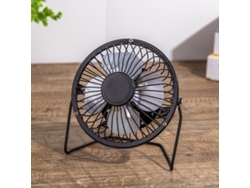 SPGUARD Mini USB Fan USB Fan Desktop Metal Small Powerful Black Quiet Fan for Office Home Camping Small Fan