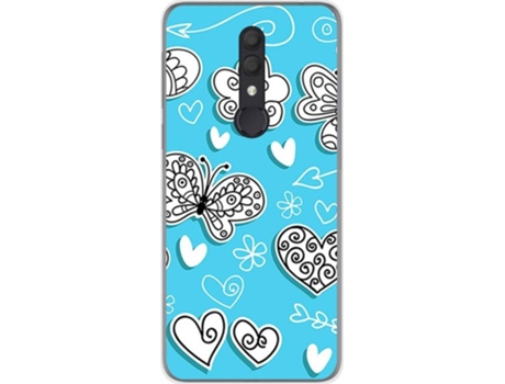 Carcasa Alcatel 1X (2019) TUMUNDOSMARTPHONE Mariposas Multicolor