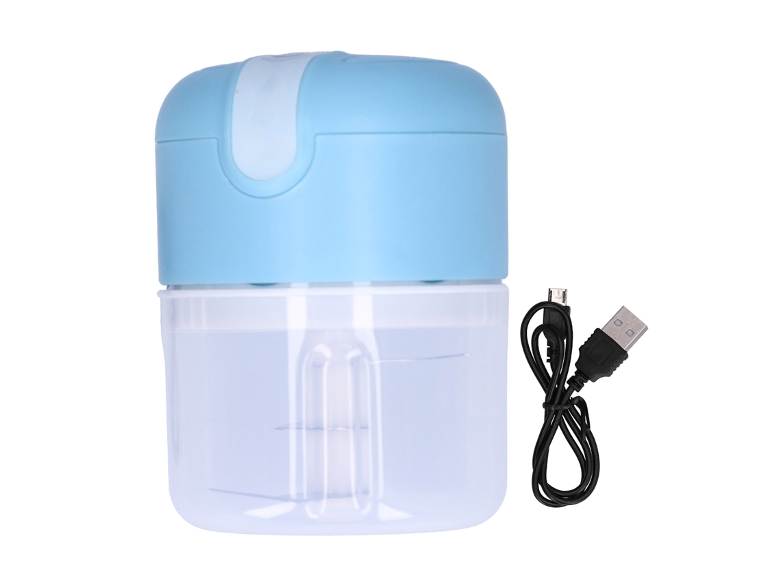 Mini Molinillo Eléctrico De Ajo De 250 Ml, Recargable, Para Verduras, Carne Y Frutas, Con Cuchilla De Acero Inoxidable.