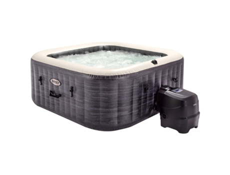 Jacuzzi Hinchable Greystone Deluxe 4 Personas 211X211 Cm INTEX