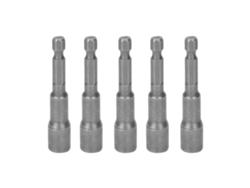 Juego De 5 Puntas Hexagonales Magnéticas, Adaptador Para Herramientas De Reparación, 65x1/4x8.0, Acero Cromo-vanadio 6150