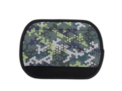 Almohadilla Antideslizante Para La Muñeca De Altavoz, Para Radiocasete Verde De 3,2 Pulgadas Con Velcro.