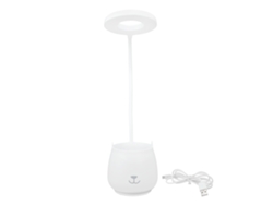 Lámpara de oficina plegable recargable 2026 para niños con 3 fuentes de luz ajustables, luz LED para el hogar y la oficina.
