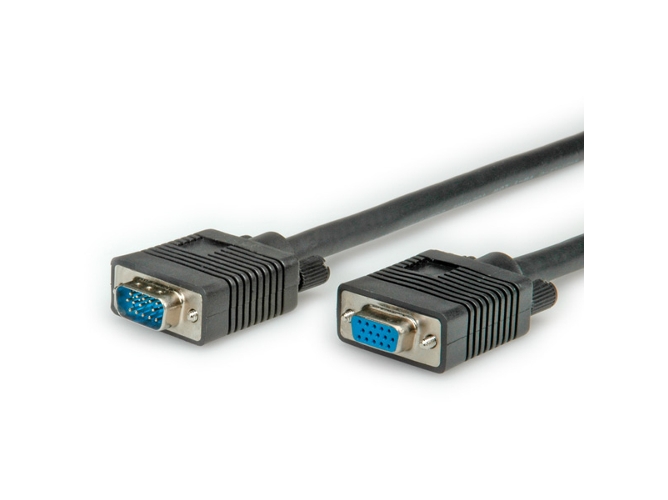 Cable de Vídeo ROLINE (M/H - 6 m - VGA - HD15)