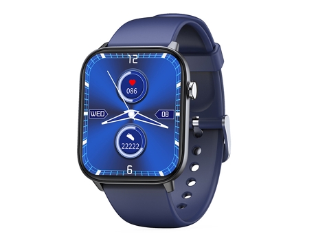 Smart Watch, pantalla de 1,83 pulgadas, 24 modos deportivos, Negro BISBISOUS