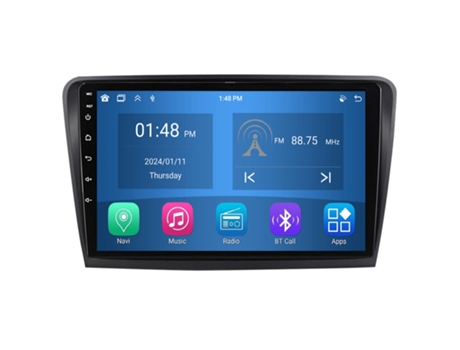 Autoradio 4GB RAM64GB ROM ROVERONE para Skoda Superb 2 B6 2008 - 2015 CarPlay Android Coche Radio Bluetooth Navegación
