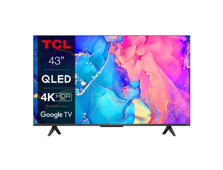TV TCL 43c631 (43 4K Ultra HD QLED - Wi-Fi - Smart Tv)