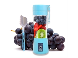 Licuadora Portátil, Mini Licuadora Para Batidos, Vaso Para Jugos, Mezclador Personal De Frutas, Azul