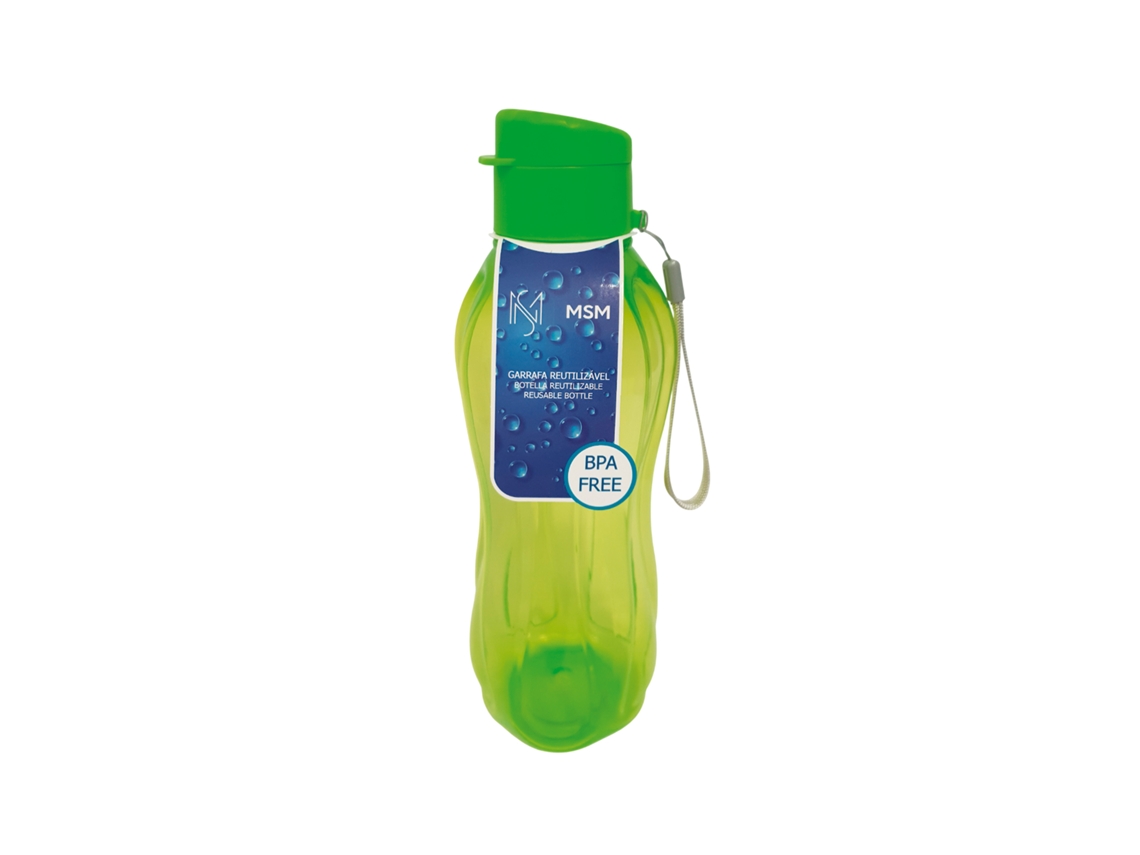 Botella de plástico My Home de 800 ml - Verde