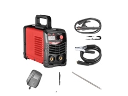 Máquina de soldar, 300 A, diseño portátil, enchufe UE 220 V, rojo, OEM