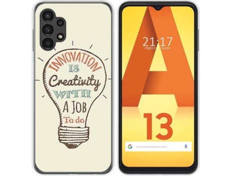 Carcasa para Samsung Galaxy A13 4G TUMUNDOSMARTPHONE Dibujos Creativity Multicolor