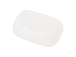 Jabonera de viaje impermeable, portátil, a prueba de fugas, para casa, hotel, color mate, transparente