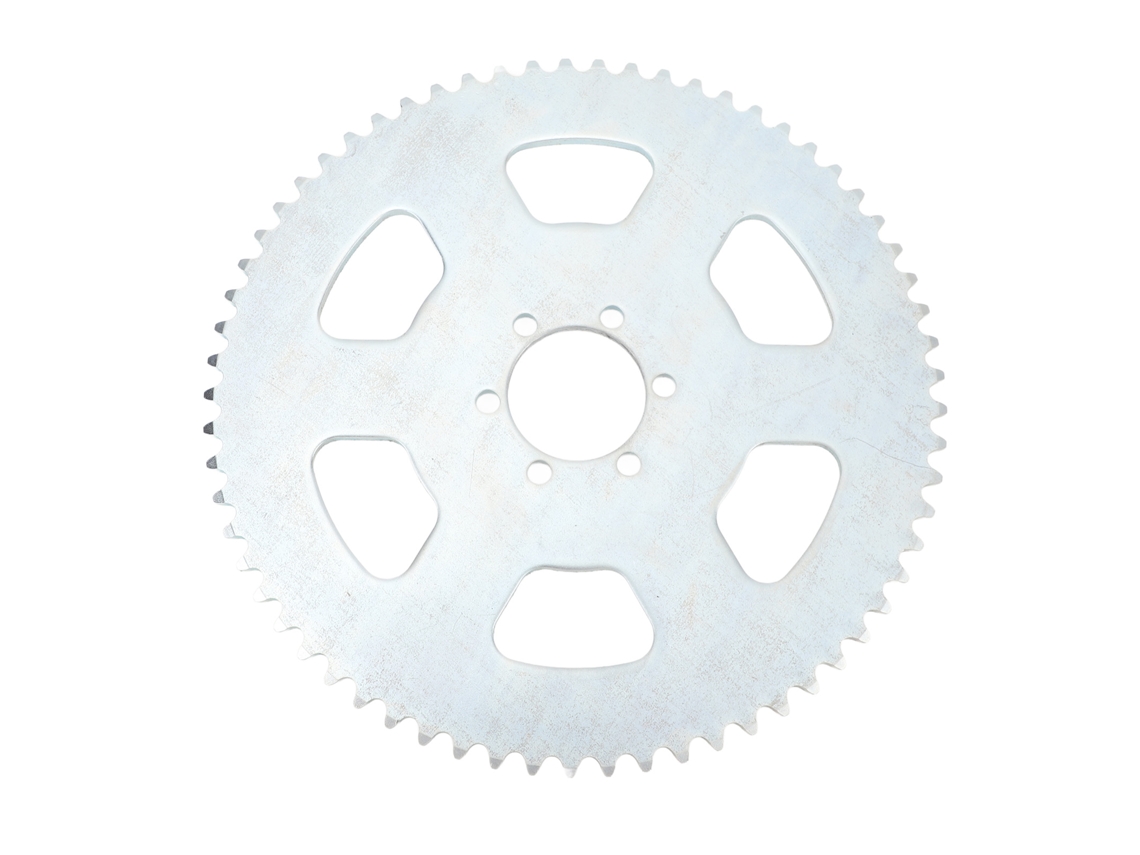 Polia de corrente Mali 65D de aço leve, universal para bicicleta, kart, moto
