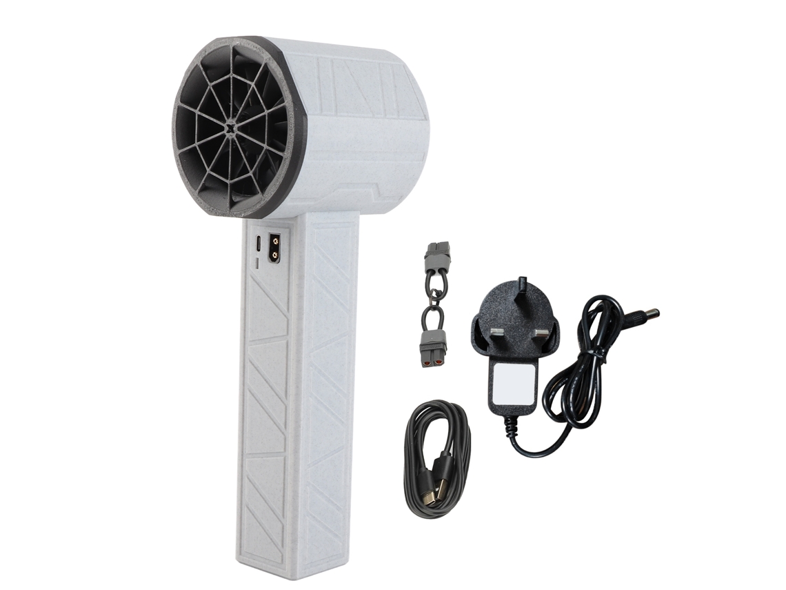 Ventilador seco Turbo Jet de 1400 g con ajuste continuo de 100-240 V (Reino Unido)