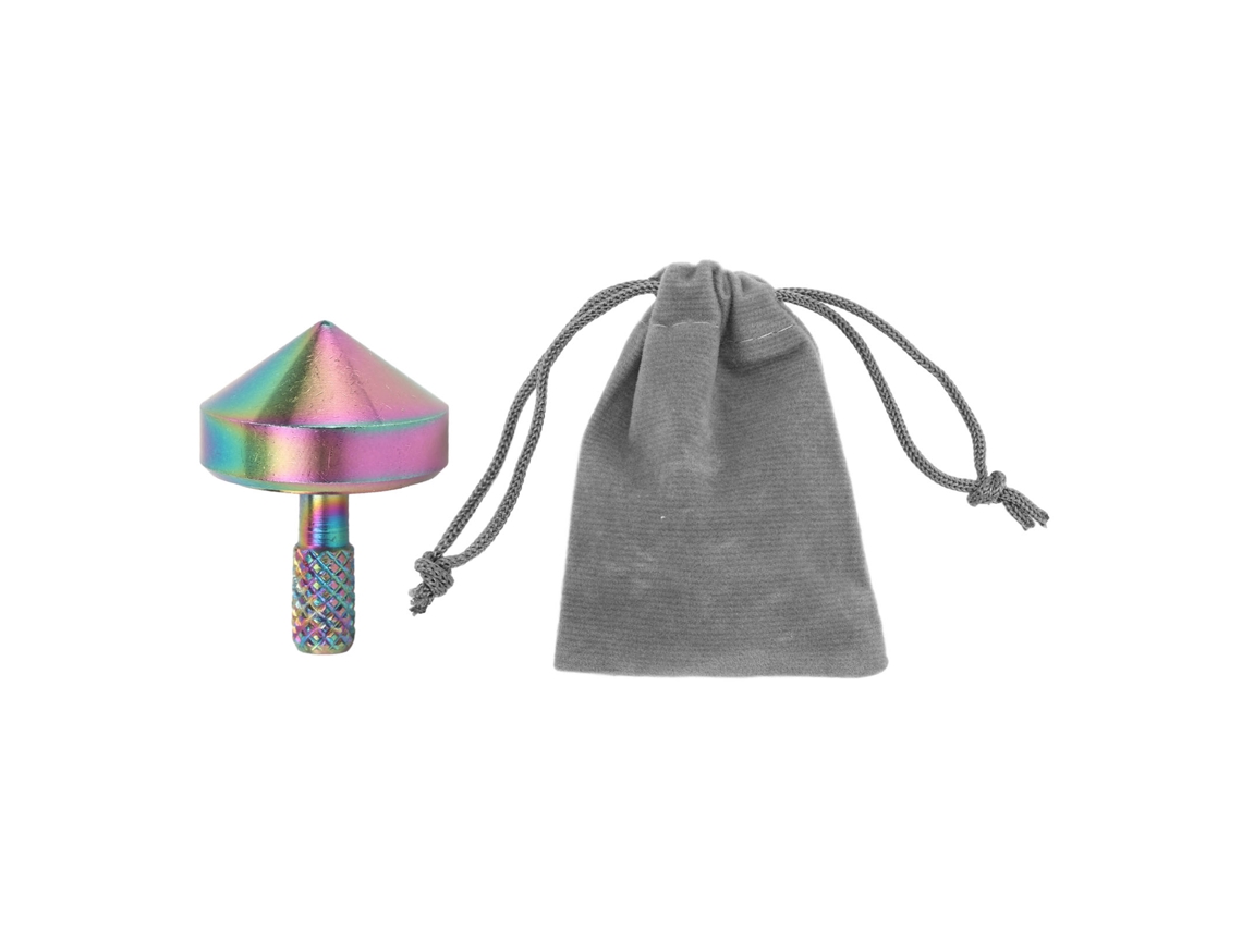 Giroscopio Portátil De Metal Para La Punta Del Dedo, Ideal Para Adultos, Aliviar El Estrés, Tratar El Tdah Y Es Un Juguete Multicolor.