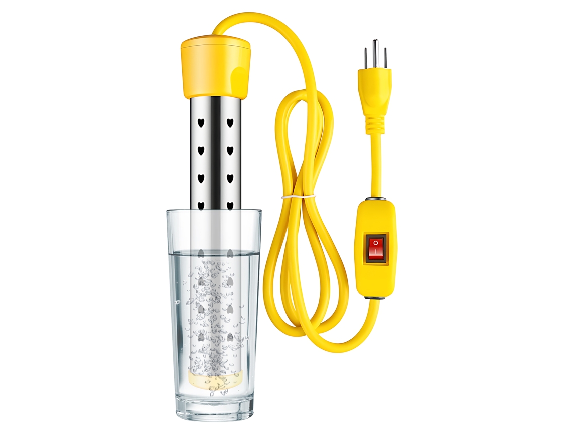 Calentador De Agua Eléctrico Portátil Sin Tanque De 1500 W, Anti-ebullición Para Piscinas Y Bañeras.