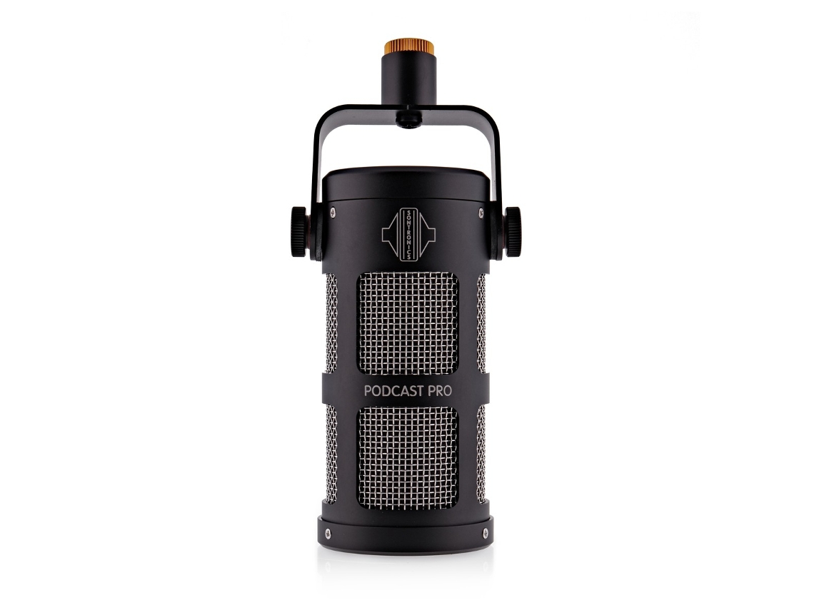 SONTRONICS microfone dinamico podcast pro black