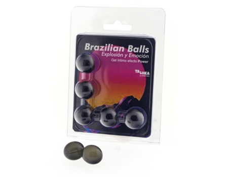 Estimulador DIVERTY SEX&GT;TALOKA 5 Bolas Brasileñas Power Effect Gel Exciting