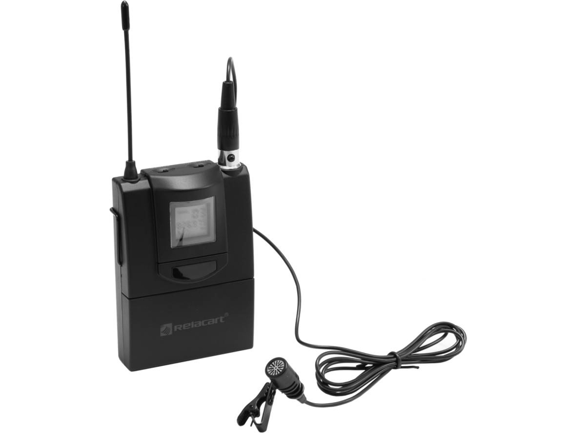Juego RELACART ET-60 con Micrófono de Solapa para WAM-402