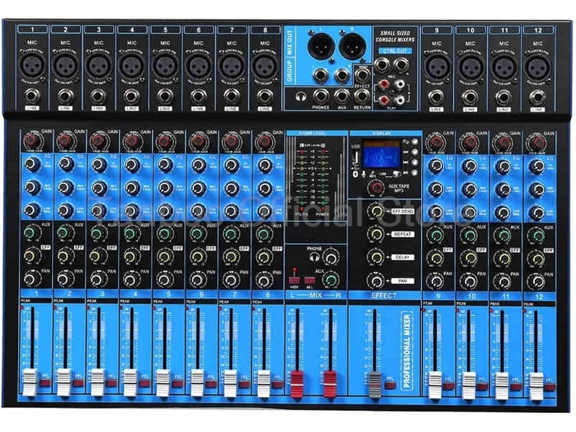 Mezclador De Audio Para Dj, Procesador Digital Profesional, Efecto De Pre-reverberación, Consola De Mezcla