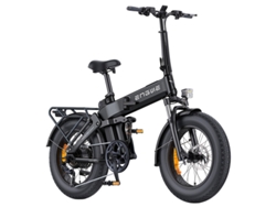 Bicicleta Eléctrica Engwe Engine Pro 3.0 Boost 250w 48v 15ah Fat Bike 20x4.0 Doble Suspensión Autonomía 130km Freno Hidráulico Negro