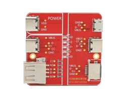 Mali cartão de Teste de Carregamento 3 em 1 Cabo de Dados Fixture com Usb c Micro Ios Interface