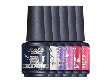 Conjunto de Esmaltes de Gel INOCOS Colección Quién Nunca