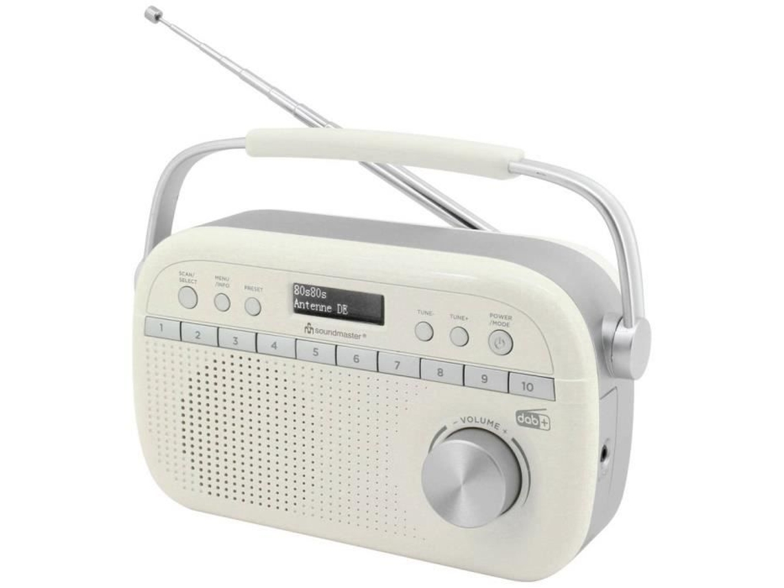 Radio de escritorio Dab280be Soundmaster Dab, Fm Dab, Fm Beige