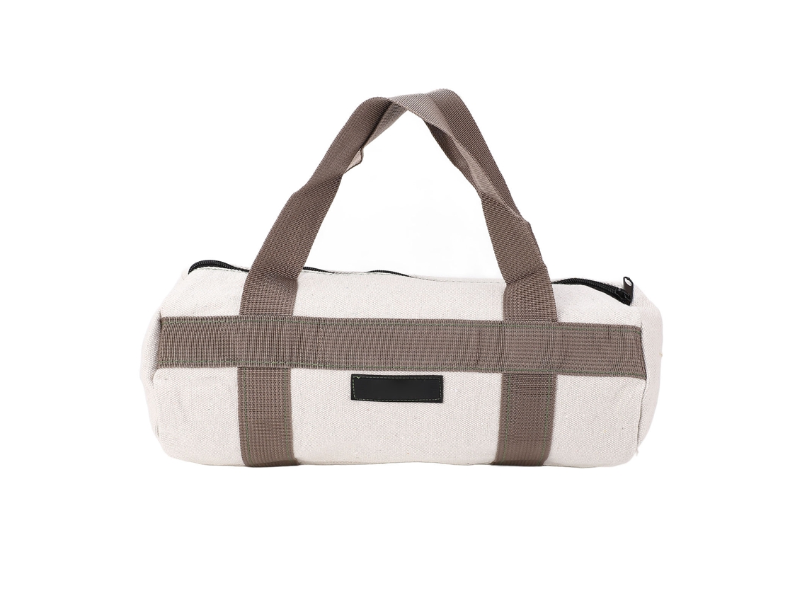 Bolsa De Herramientas Profesional De Lona De Gran Capacidad De 19 Pulgadas Para Electricistas, Jardineros Y Mecánicos: Portátil Y Duradera.
