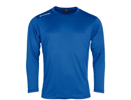 Camiseta Unisex para Deporte STANNO Larga Field Azul (XL)
