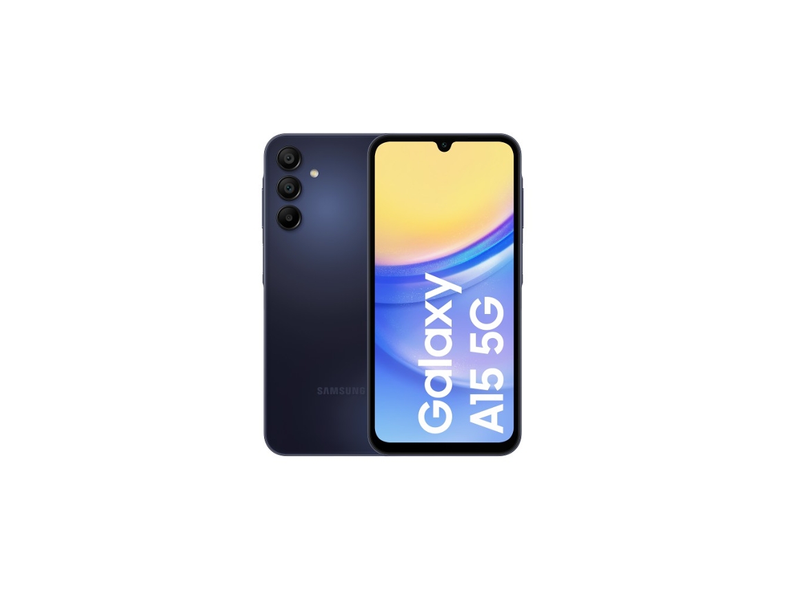 SAMSUNG Galaxy A15 128GB A155F DS Negro Telefone Reacondicionado Señales de Uso