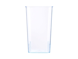 2026-cubo De Flores Transparente De Acrílico Para Tiendas De Flores Hogar Azul 23x13.5cm Resistente