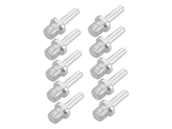 Juego De 10 Piezas De Adaptadores Para Amoladora Angular, Varillas De Conexión Y Pulidoras.