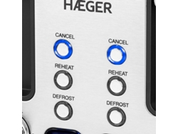 Tostadora HAEGER TO-17D.015A (Gris - 1750 W)