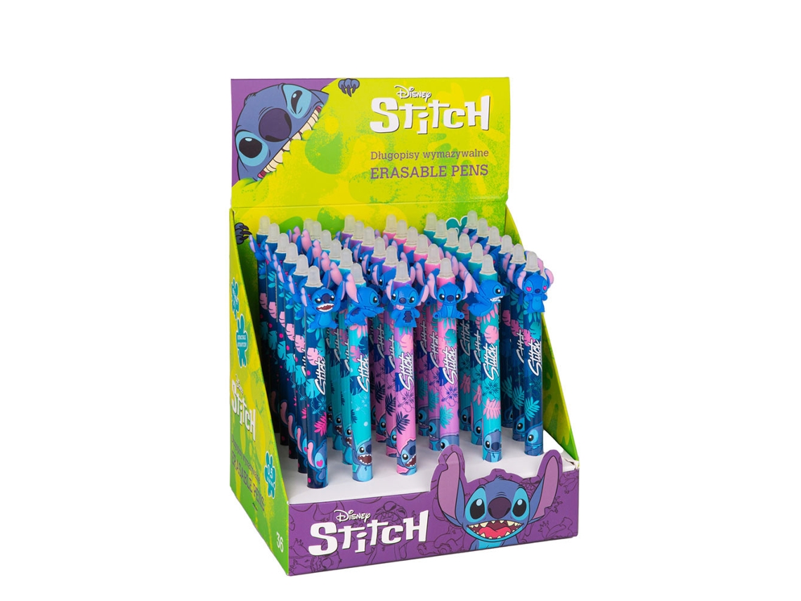 Bolígrafos borrables Disney de 0,5 puntos, tinta azul, 1 unidad